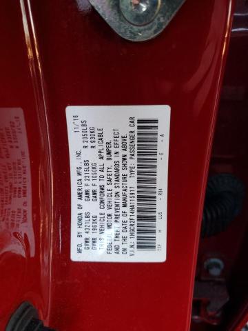 Photo 11 VIN: 1HGCR2F14HA115917 - HONDA ACCORD 