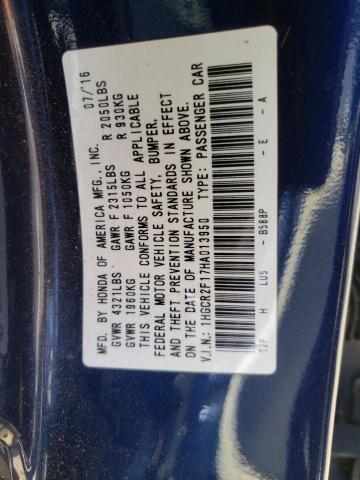 Photo 12 VIN: 1HGCR2F17HA013950 - HONDA ACCORD 