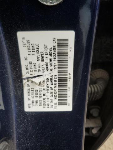 Photo 11 VIN: 1HGCR2F17HA066339 - HONDA ACCORD 