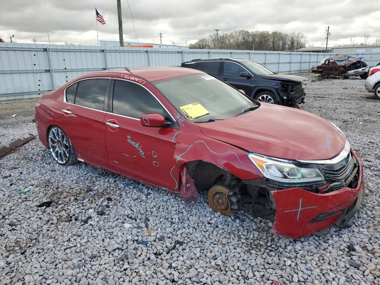 Photo 3 VIN: 1HGCR2F17HA091354 - HONDA ACCORD 