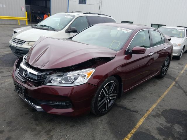 Photo 1 VIN: 1HGCR2F17HA206910 - HONDA ACCORD SPO 