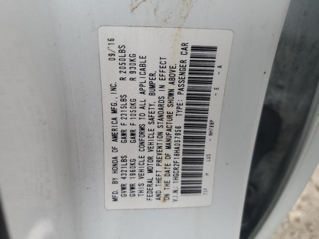 Photo 12 VIN: 1HGCR2F18HA057956 - HONDA ACCORD SPO 