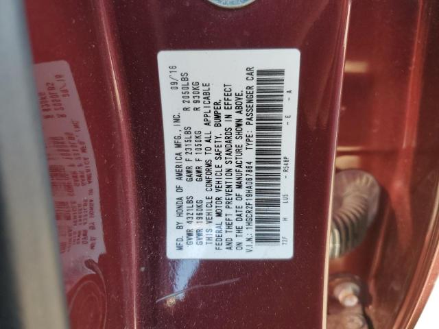 Photo 11 VIN: 1HGCR2F19HA067864 - HONDA ACCORD SPO 