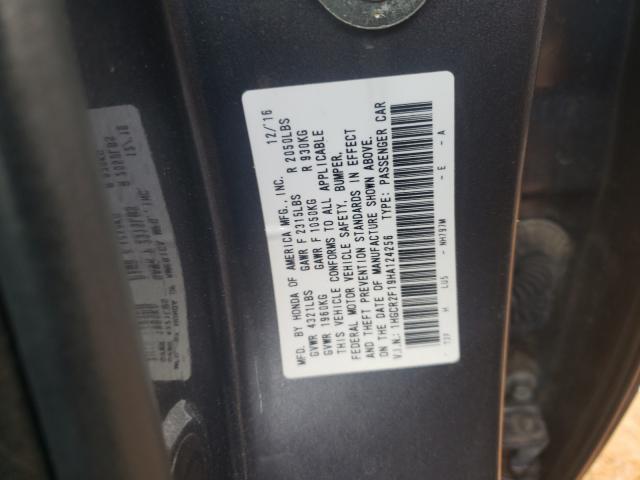 Photo 9 VIN: 1HGCR2F19HA124256 - HONDA ACCORD SPO 