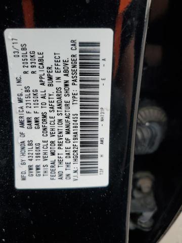 Photo 12 VIN: 1HGCR2F19HA180455 - HONDA ACCORD 