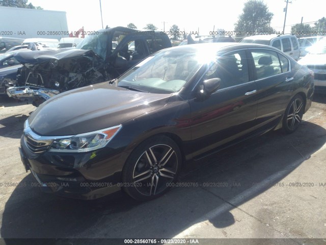 Photo 1 VIN: 1HGCR2F19HA204625 - HONDA ACCORD SEDAN 