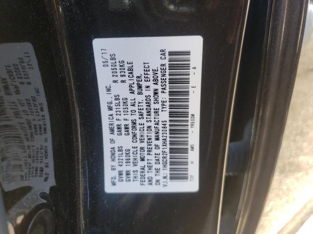 Photo 9 VIN: 1HGCR2F1XHA230845 - HONDA ACCORD SPO 