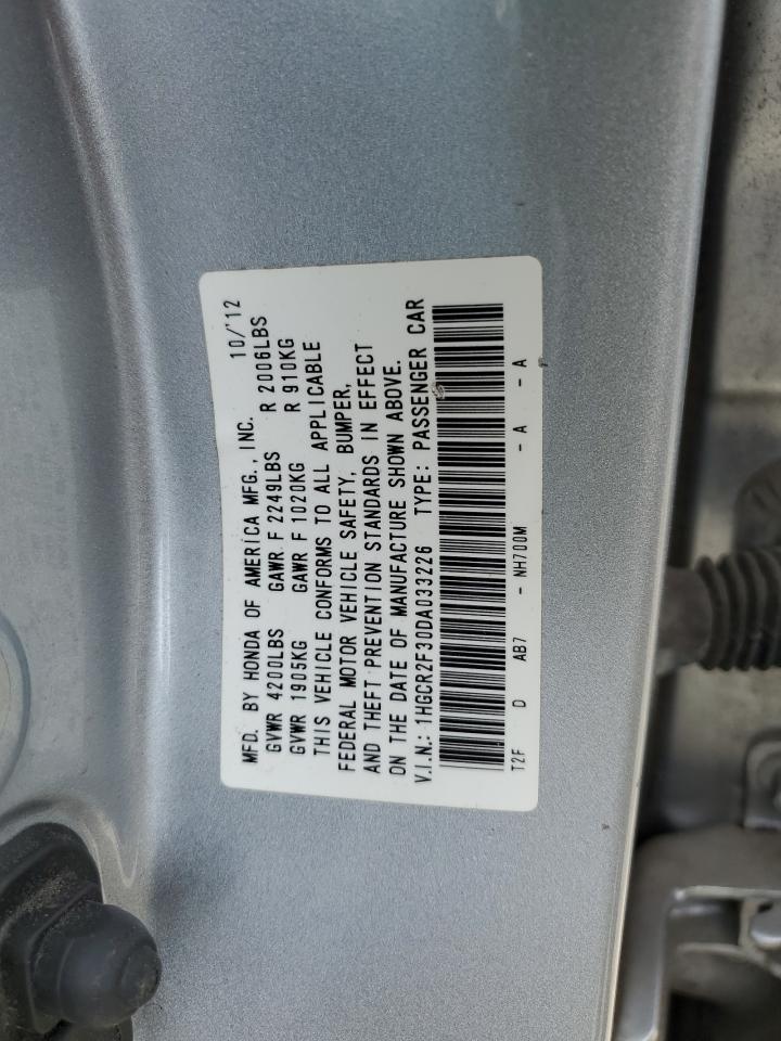 Photo 12 VIN: 1HGCR2F30DA033226 - HONDA ACCORD 