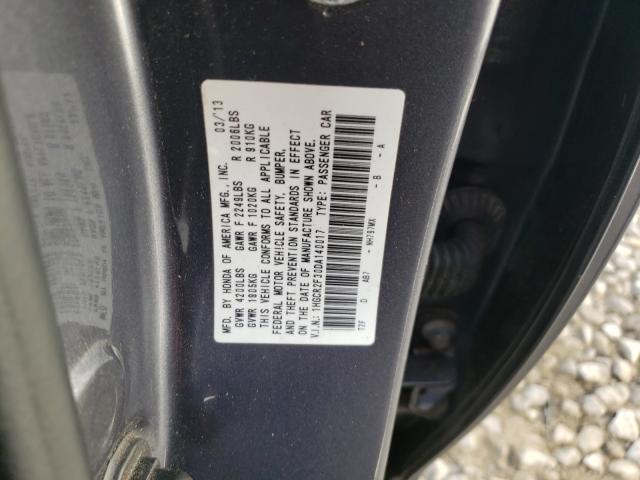 Photo 9 VIN: 1HGCR2F30DA140017 - HONDA ACCORD LX 