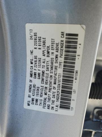 Photo 11 VIN: 1HGCR2F30DA167721 - HONDA ACCORD 