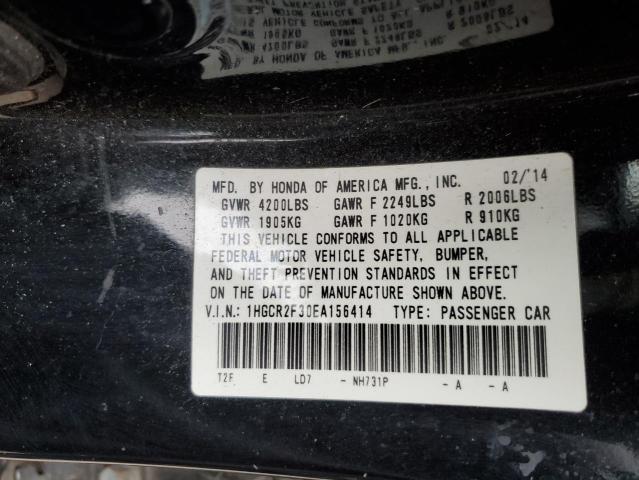 Photo 11 VIN: 1HGCR2F30EA156414 - HONDA ACCORD 