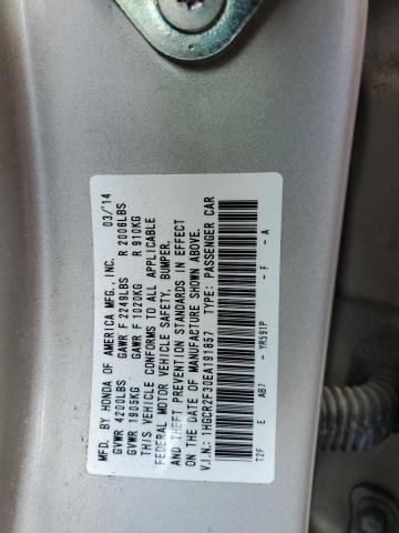 Photo 12 VIN: 1HGCR2F30EA191857 - HONDA ACCORD LX 