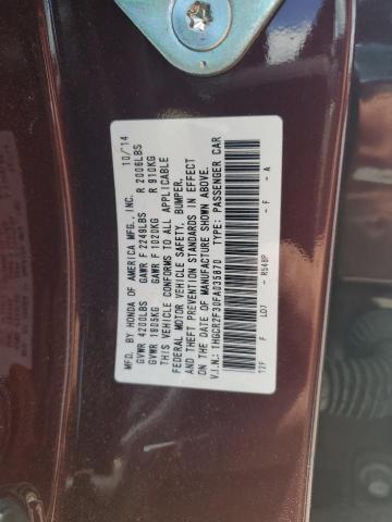 Photo 11 VIN: 1HGCR2F30FA035870 - HONDA ACCORD 