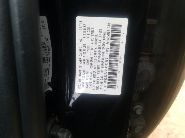 Photo 9 VIN: 1HGCR2F30FA137489 - HONDA ACCORD LX 