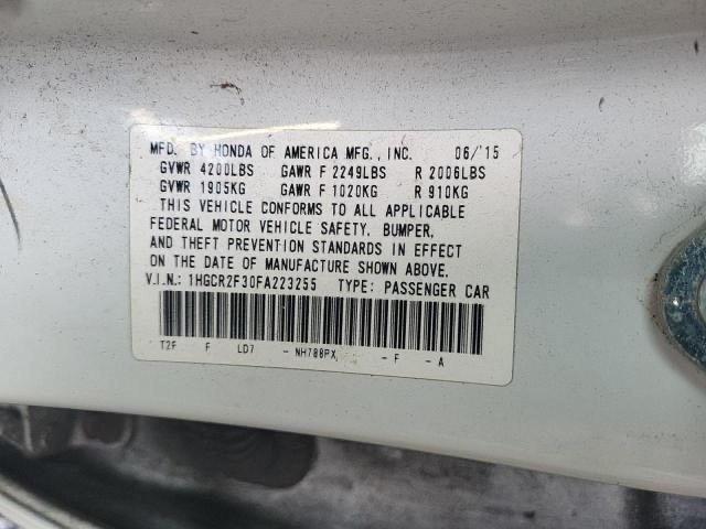 Photo 9 VIN: 1HGCR2F30FA223255 - HONDA ACCORD 