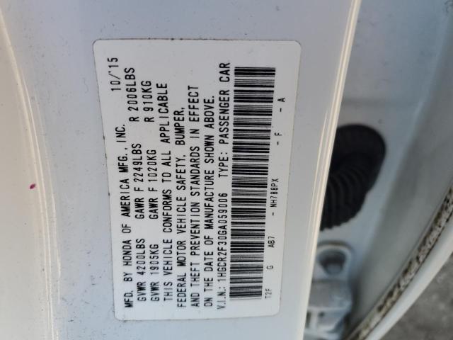 Photo 11 VIN: 1HGCR2F30GA059006 - HONDA ACCORD 