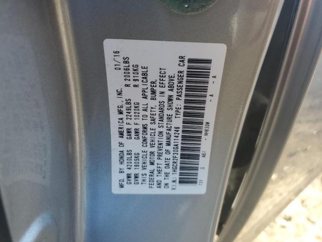 Photo 11 VIN: 1HGCR2F30GA114246 - HONDA ACCORD LX 