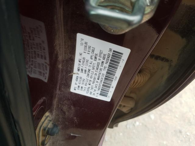 Photo 9 VIN: 1HGCR2F30HA081329 - HONDA ACCORD LX 