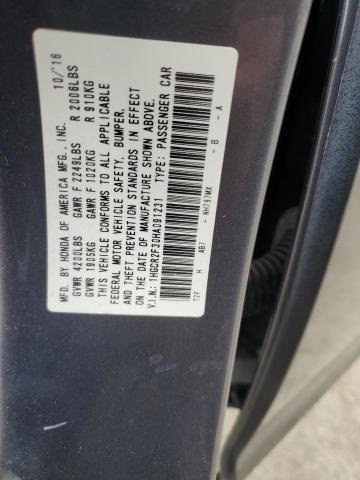 Photo 11 VIN: 1HGCR2F30HA091231 - HONDA ACCORD LX 