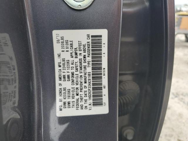 Photo 11 VIN: 1HGCR2F30HA291865 - HONDA ACCORD LX 