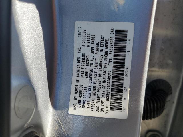 Photo 11 VIN: 1HGCR2F31DA049340 - HONDA ACCORD LX 