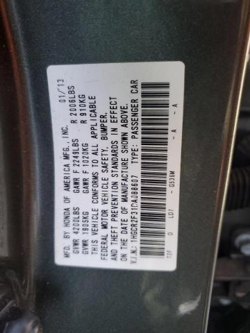 Photo 11 VIN: 1HGCR2F31DA088607 - HONDA ACCORD LX 