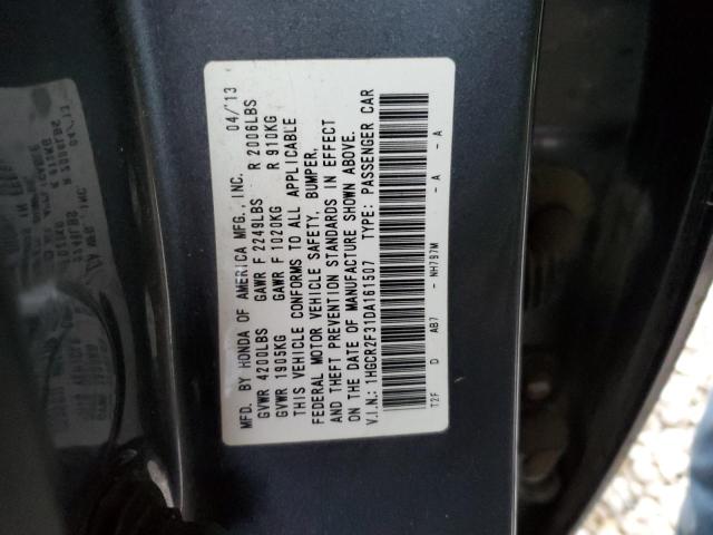 Photo 11 VIN: 1HGCR2F31DA161507 - HONDA ACCORD 