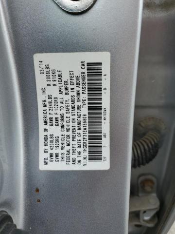 Photo 11 VIN: 1HGCR2F31EA185808 - HONDA ACCORD LX 