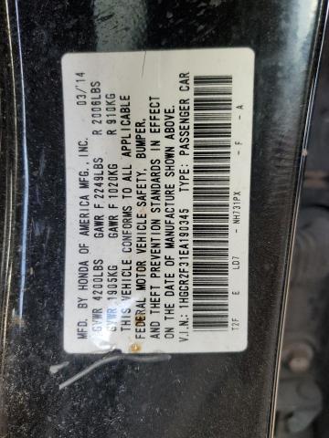 Photo 11 VIN: 1HGCR2F31EA190345 - HONDA ACCORD LX 