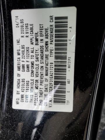 Photo 11 VIN: 1HGCR2F31EA217219 - HONDA ACCORD LX 