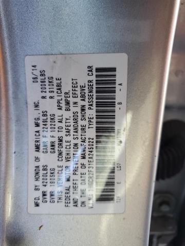 Photo 12 VIN: 1HGCR2F31EA245022 - HONDA ACCORD LX 