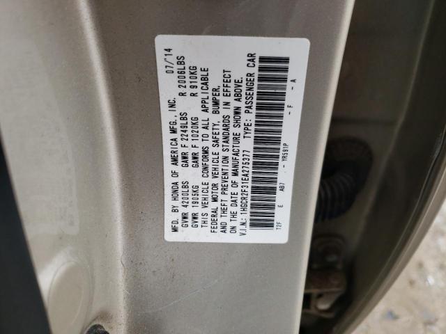 Photo 12 VIN: 1HGCR2F31EA275377 - HONDA ACCORD LX 