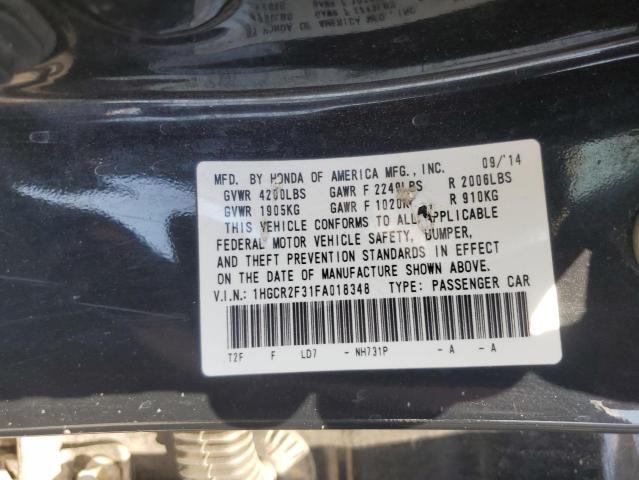 Photo 11 VIN: 1HGCR2F31FA018348 - HONDA ACCORD LX 