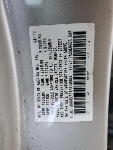 Photo 12 VIN: 1HGCR2F31FA156858 - HONDA ACCORD 