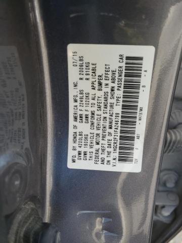 Photo 11 VIN: 1HGCR2F31FA246799 - HONDA ACCORD LX 