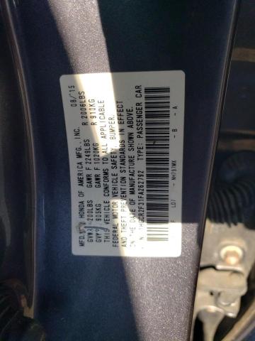 Photo 11 VIN: 1HGCR2F31FA262792 - HONDA ACCORD LX 