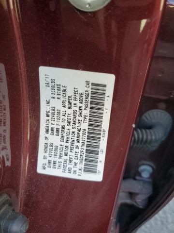 Photo 11 VIN: 1HGCR2F31HA277828 - HONDA ACCORD LX 