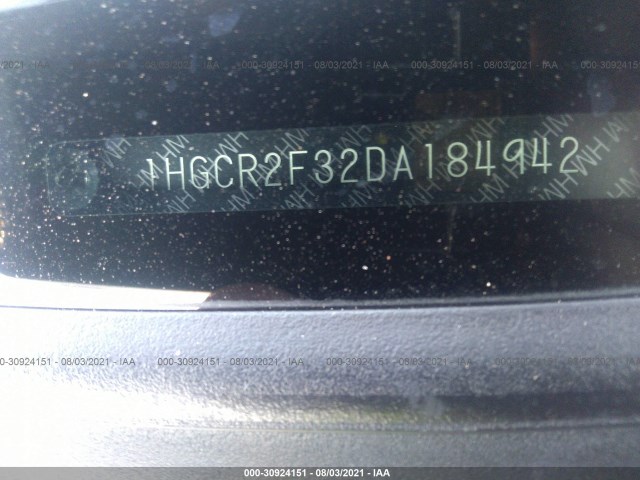 Photo 8 VIN: 1HGCR2F32DA184942 - HONDA ACCORD SDN 