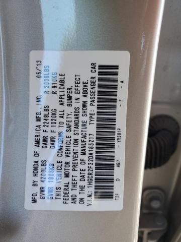 Photo 11 VIN: 1HGCR2F32DA185217 - HONDA ACCORD LX 