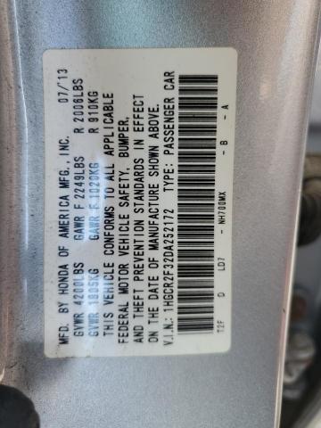 Photo 12 VIN: 1HGCR2F32DA252172 - HONDA ACCORD LX 