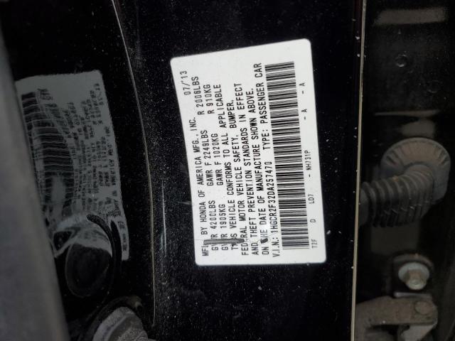 Photo 11 VIN: 1HGCR2F32DA257470 - HONDA ACCORD LX 