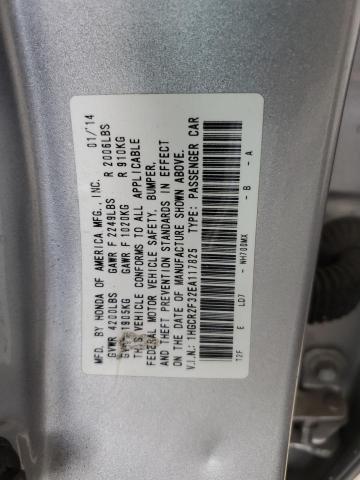 Photo 9 VIN: 1HGCR2F32EA117825 - HONDA ACCORD LX 