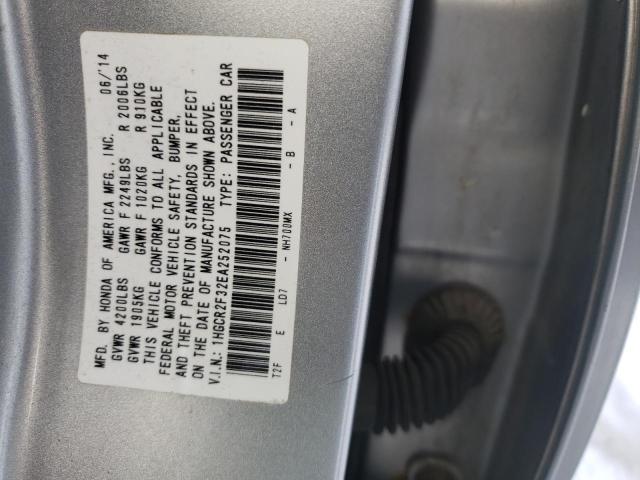 Photo 12 VIN: 1HGCR2F32EA252075 - HONDA ACCORD LX 