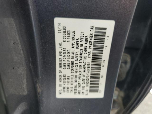 Photo 12 VIN: 1HGCR2F32FA069910 - HONDA ACCORD LX 