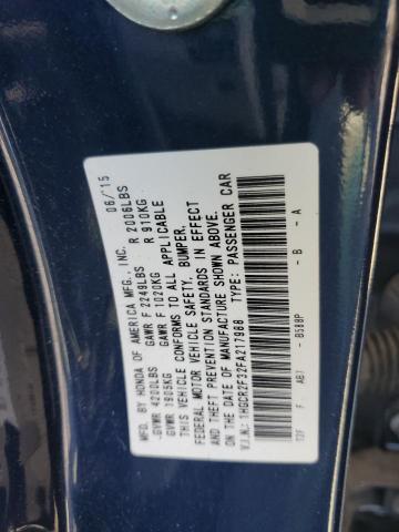 Photo 12 VIN: 1HGCR2F32FA217988 - HONDA ACCORD 