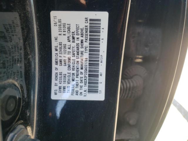 Photo 9 VIN: 1HGCR2F32GA001768 - HONDA ACCORD LX 