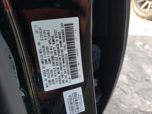 Photo 9 VIN: 1HGCR2F32GA005559 - HONDA ACCORD LX 