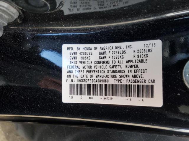 Photo 12 VIN: 1HGCR2F32GA089060 - HONDA ACCORD 