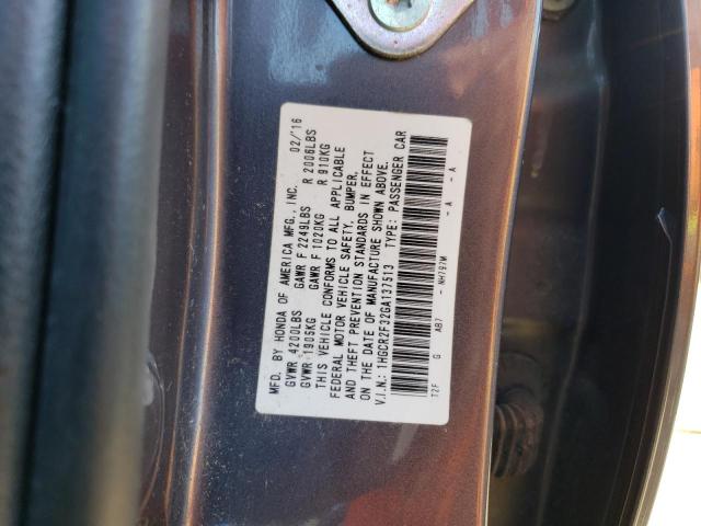 Photo 11 VIN: 1HGCR2F32GA137513 - HONDA ACCORD LX 