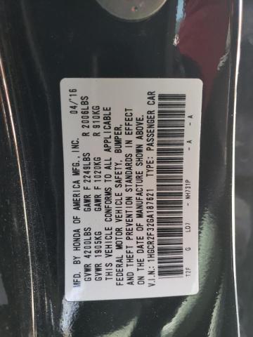 Photo 11 VIN: 1HGCR2F32GA187621 - HONDA ACCORD LX 